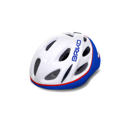 BRIKO HELMA PONY 2016 008 W045 shiny white-blue-red