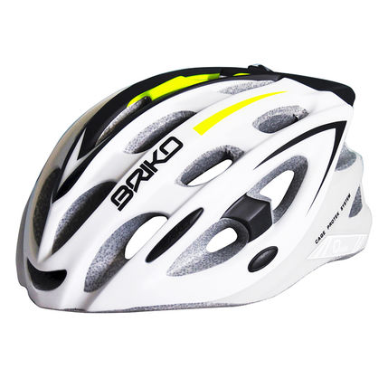 BRIKO HELMA QUARTER 2014 593 F545 matt-white-black-yellow-f