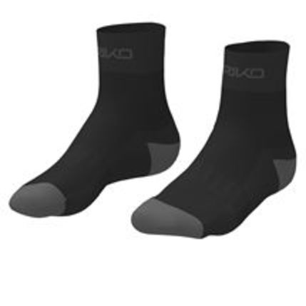 BRIKO PONOŽKY BK 10 13cm 2018 S30 903 black-black bean