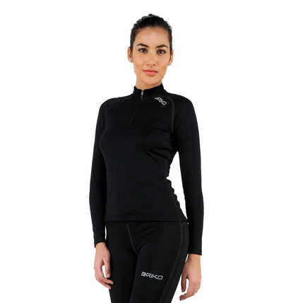 BRIKO SP. TRIKO CORE WARM dl. rukáv neck lady 12'13 066 AA black