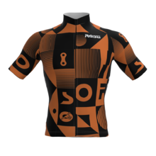 ROSTI DRES OPTIC dlouhý zip 2022 058 oranžovo-černá