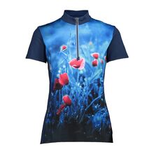 WOMAN BIKE T-SHIRT M926 BLUE