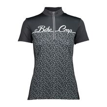 WOMAN BIKE T-SHIRT U423 ANTRACITE